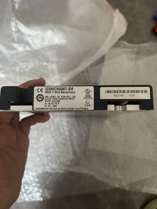 GE Fanuc IC695CHS007-BA RX3i 7 Slot Backplane