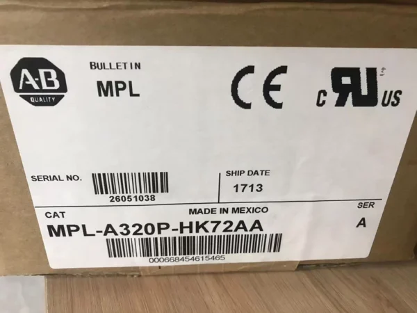 Allen Bradley MPL-A320P-HK72AA Servo Motor